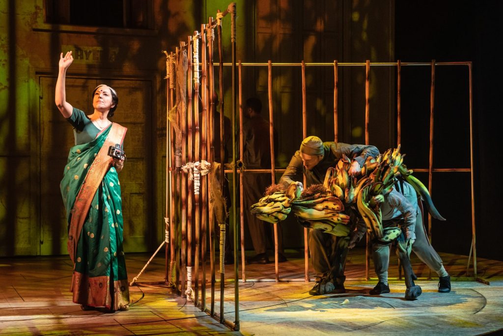 "Life of Pi": Survival, Spirituality, and the Power of Puppetry 6 Salma Qarnain Rowan Magee Celia Mei Rubin by Matthew Murphy Evan Zimmerman for MurphyMade