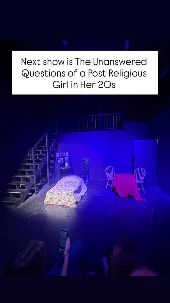 Great Salt Lake Fringe Festival Review: Diaries of a Post-Mormon Girl 2 18443AB7 06FD 4BBE 9A1B D9BE7B56CE8E