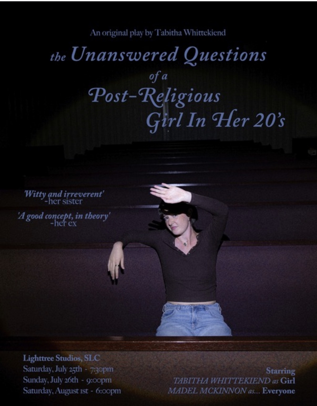 Great Salt Lake Fringe Festival Review: Diaries of a Post-Mormon Girl
