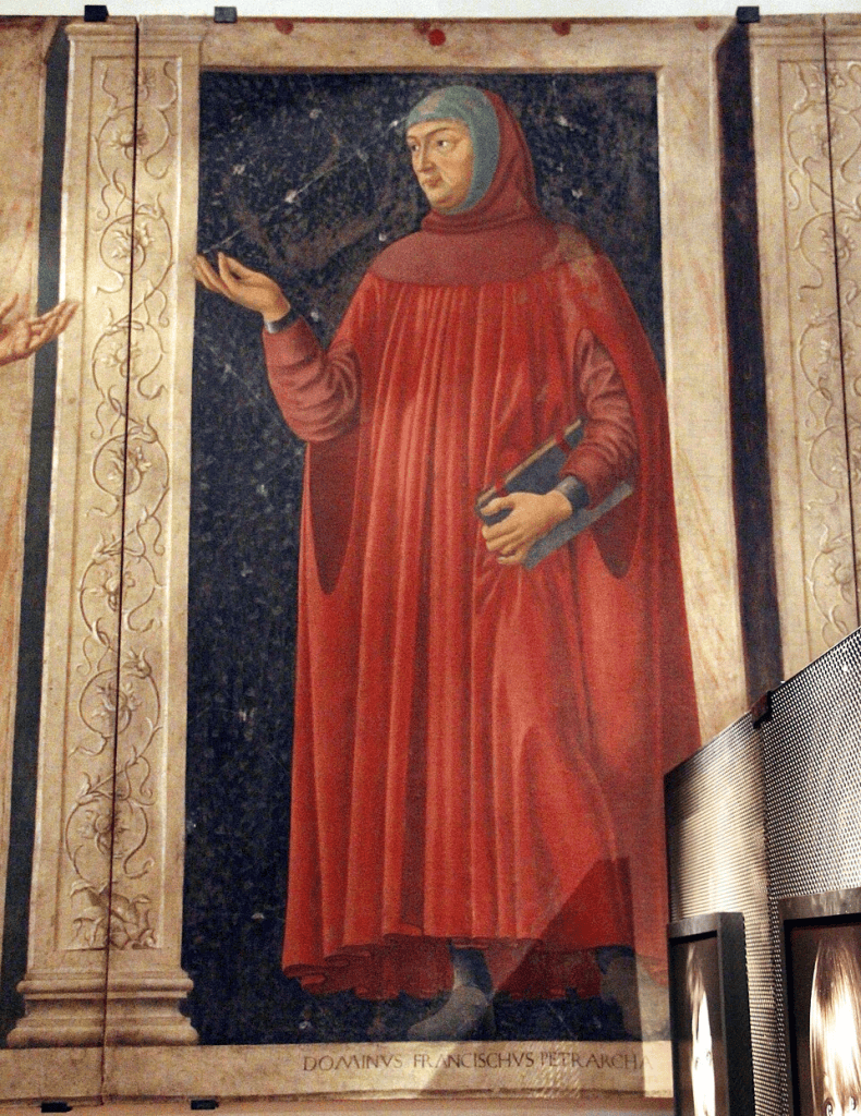 Pilgrimage: A Listener's Guide to Kotaro Fukuma's Liszt Program 6 A Renaissance fresco depicting a figure in a red robe, symbolizing the artistic pilgrimage of the era.